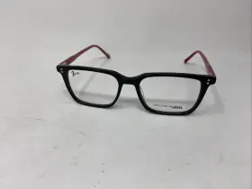 Ln50210 William Morris Eyewear 50/17/143 C3 Black Red Eyeglasses X932