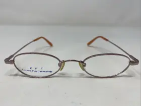 44-21-140 Xft Technology Xft0114 Pink Metal Full Rim Eyeglasses Frame Zk77