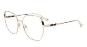Vya016 Yalea 0301 Eyeglasses Womens Gold Full Rim Square Shape 55mm