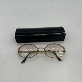 Yves Saint Laurent Y119 Eyeglass Frames Only 4103 53-18-130 Women Gold Vintage
