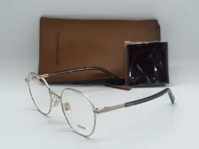 5270-h Zegna 889214454010 New Ermenegildo Ez 032 Shiny Silver Authentic Eyeglasses Rx 53-20