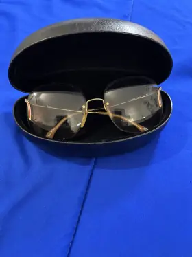 1876 Zeiss 6492 Vintage Are Deco Style G.e.p. 140 Eyeglasses Frames