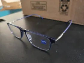 Zs22506 Zeiss 412 54mm Glasses Blue Zs22506 Zeiss 412 54mm Glasses Blue