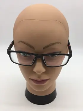 2012421 Zenni Black Optical Frame Rectangular Eyeglasses