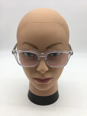 4419623 Zenni Social Scene Clear Optical Frame Square Eyeglasses