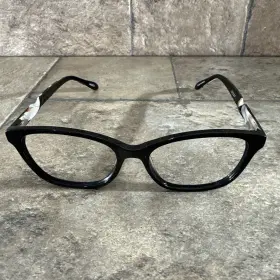 4425721 Zenni Optical Black Tortoiseshell Temples Eyeglasses Frames 51-18-142-39mm