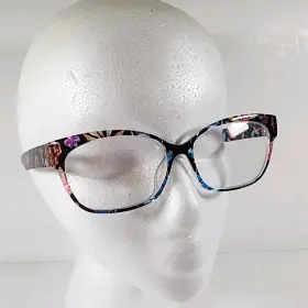 5271-030424-24 Zenni Optical Floral Translucent Frame Eyeglasses