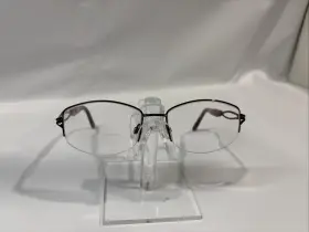 M210-118 Zyloware Sophia Loren Eyeglasses Frames Only M210 Womens Gold Half Rim 52-17