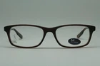 Unit New America Usa Made Crystal / Brown Eyeglasses Frames 53-17-145 #083. Price: $54.00.
