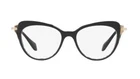 Miu Eyeglasses Vmu 01Q ROK-1O1 Black/gold Frames 52MM New. Price: $98.98.