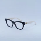 Gucci GG0999O 002 Black/white 52MM Eyeglasses New Authentic. Price: $187.47.