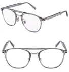 Tom Ford TF5982B 020 Crystal Gray Blue Light Block Optical Eyeglass FT5982 New. Price: $275.40.