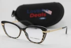 New Dolce & Gabbana 3325 3244 Black Leopard Gold Authentic Eyeglasses 54-17. Price: $163.18.
