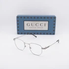 New Gucci GG1878O 003 Silver 49MM Eyeglasses. Price: $226.79.