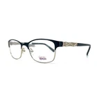 Chelsea CM6004 Bk/g Eyeglasses Frames Black Gold Rectangle 51-17-135 New. Price: $34.66.