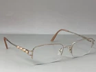 Kirkland Signature Eyeglasses Frame Marilyn 511832 Gold Womens Italy 53-18-135 Pre-owned. Price: $15.19.