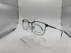Michael Adams MA-636 53-17-145 Matte Black/ Gunmetal Men Eyeglasses A4383 New. Price: $59.00.