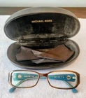 Authentic Michael Kors Eyeglasses Frames MK693 200 Brown Blue 51-15-135 W/case Pre-owned. Price: $37.75.