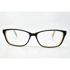 Jill Stuart Eyeglasses Womens Black Gold Js 320-2 Cat 53-14-135 Pre-owned. Price: $39.99.