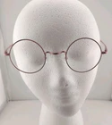 Zenni Eyeglasses 550019 Stainless Steel Frame Only Round Pink Pre-owned. Price: $14.95.