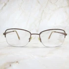 Marchon Tres Jolie Eyeglasses Frame 173-220 Women's Toffee Half Rim 51-17-135 Pre-owned. Price: $31.49.