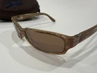 Maui Jim Atoll MJ220-10 Sunglasses Tortoise Bronze Polorized 56-17-135 Italy Pre-owned. Price: $149.99.