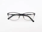Karen Kane Eyeglasses, Frames Only, Coconut, 52-15-135, Metal/plastic, Black Pre-owned. Price: $39.99.