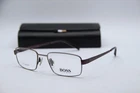 New Hugo Boss HB11114 Burgundy Gray Authentic Eyeglasses 52-19. Price: $104.00.