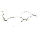 Safilo Emozioni 4321 1N5 Shiny Brown Metal Half Rim Eyeglasses Frames 51-18 130 Pre-owned. Price: $74.99.