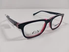 Iron Kids IKB911 Rectangle Full Rim Eyeglasses Frames Navy Blue Red 48-17-135 New. Price: $14.95.