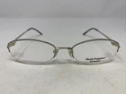 Hush Puppies H024 50-15-135 Blue/gold Half Rim Eyeglasses Frame IU10 New. Price: $37.80.