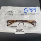 Vogue VO3671-B 811 Eyeglasses Frame Petite 53-17-130 Dark Brown/marble G89 Pre-owned. Price: $9.73.