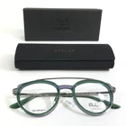Ella Laguna Beach Eyeglasses Frames 701129 Green Purple Round Full Rim 49-20-140 New. Price: $49.99.