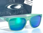 Oakley Leffingwell Matte Translucent Jade Polarized Galaxy Sunglass 9100 New. Price: $128.88.