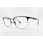 Ray-ban Eyeglasses Frames Mens Black Silver Square RB6392 53-18-145 Pre-owned. Price: $39.99.