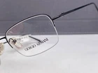 Giorgio Armani Eyeglasses Frames Men Woman Black Square Large Semi-rimless 1048 New. Price: $141.11.