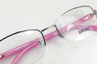 Dkny DY5645 1220 Silver Purple 51-17-135 Half Rim Frames Flex Hinges R180 New. Price: $24.99.