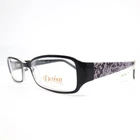Dereon DOV507 505 Eyeglasses Frames Purple Rectangular Full Rim 55-20-140 New. Price: $17.34.