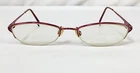 Elle EL18595 Pink Thin Metal Frames Half Rimless 48 140MM With Case Pre-owned. Price: $18.00.