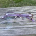Liz Claiborne Glasses Frames Mauve Copper Metallic L421 Pre-owned. Price: $39.99.