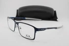 New Oakley OX3232-0454 Base Plane Midnight Blue Grey Authentic Eyeglasses 54-17. Price: $118.08.