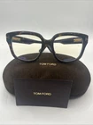 Tom Ford FT6094 052 Dark Havana Square Women's Eyeglasses Rx Able New. Price: $169.00.