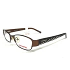 Converse Kids Eyeglasses Frames K006 Brown Rectangular Half Rim 49-17-135 New. Price: $28.51.