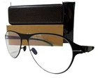 New Mykita Decades Alfie COL002 Matte Black Authentic Eyeglasses Frame 55-17. Price: $245.00.