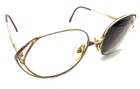 Christian Dior 2302 47 Vintage Gold Red Round Metal Eyeglasses Frames 54-17 125 Pre-owned. Price: $79.99.