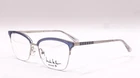 Nicole Miller Cannes C02 Trans Denim Square Authentic Eyeglass Frames 53-17-132 New. Price: $66.30.
