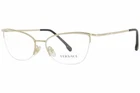 Versace VE1261B 1252 54 Eyeglasses Frame Women's Pale Gold Semi Rim Cat New. Price: $149.99.