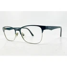 Vogue 3940 5068 Blue Silver Cat Eyeglasses Frames 52-16-140 Womens Pre-owned. Price: $31.99.