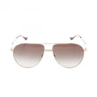 Gucci Sunglasses Eyewear GG1440S004 Gold Plated Plastic Brown New Unisex. Price: $317.54.