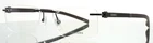 Chopard VCHD89 0568 Ruthenium Mens Rectangle Rimless Eyeglasses 55-17-145 B:33 New. Price: $234.99.